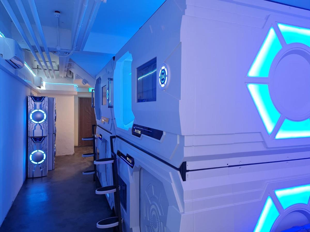 Galaxy Pods Capsule Hotel Boat Quay Singapur Exterior foto