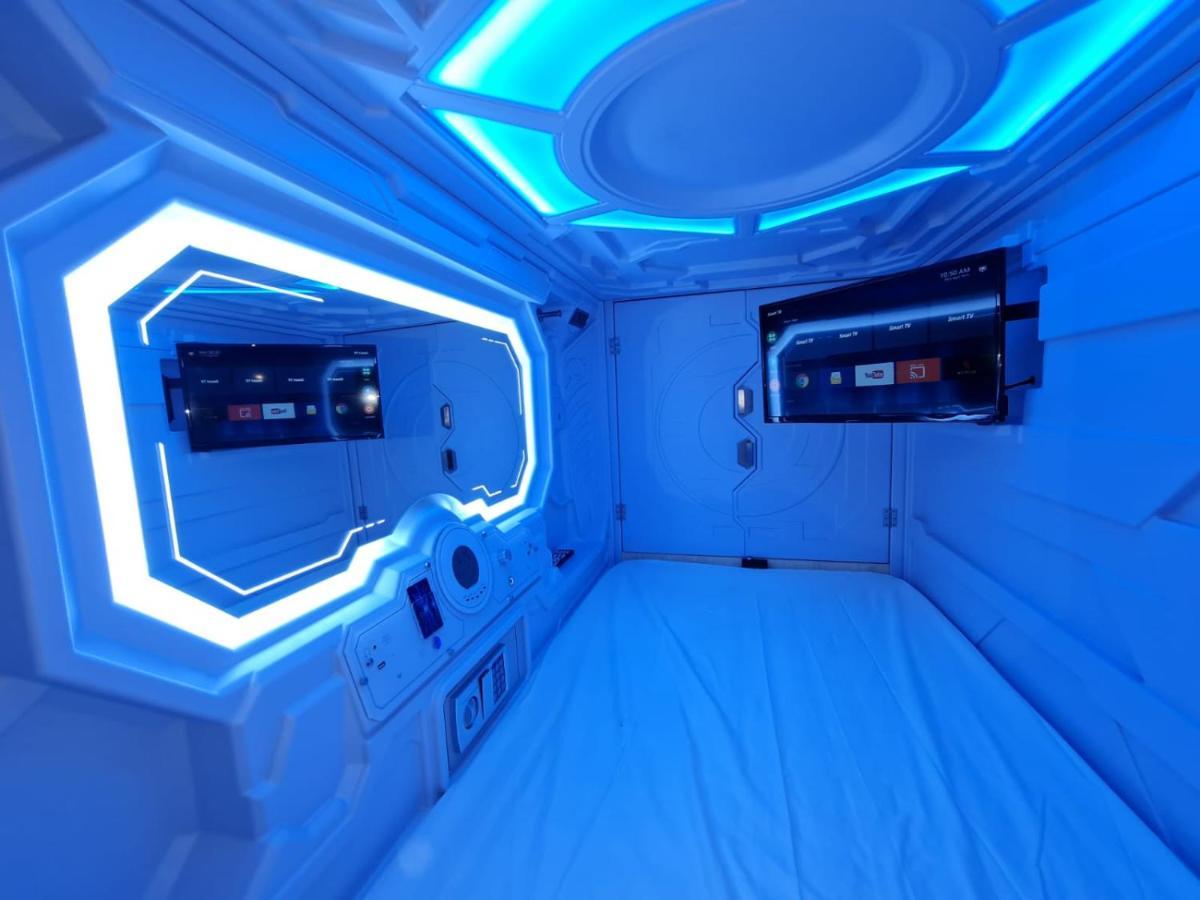 Galaxy Pods Capsule Hotel Boat Quay Singapur Exterior foto
