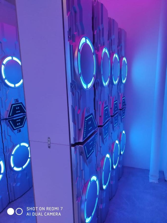 Galaxy Pods Capsule Hotel Boat Quay Singapur Exterior foto